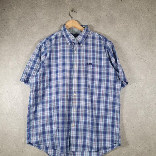 Vintage chaps checkered short - chaps,