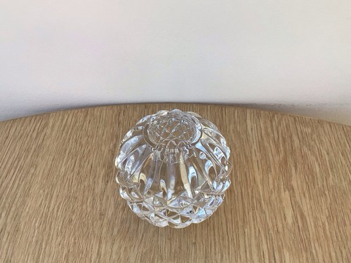 Vtg waterford crystal round - vtg.,