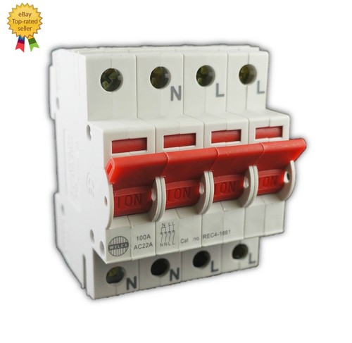 Wylex pole isolator mains - 4,