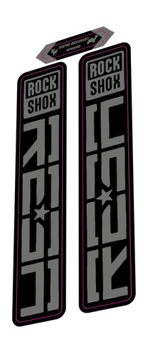 Rockshox reba fork decal kit - rockshox,
