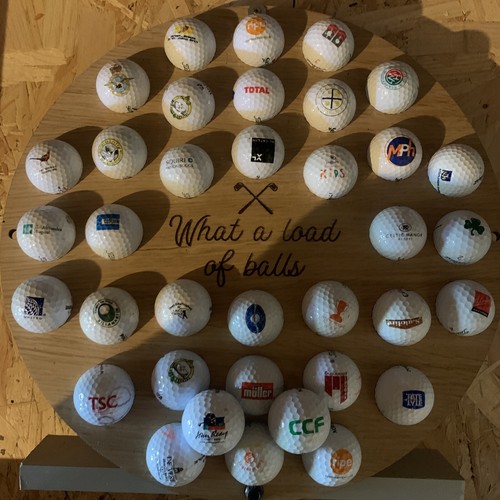 Mixed logo golf balls - logo,