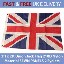 3ft x 2ft Union Jack Flag 210D