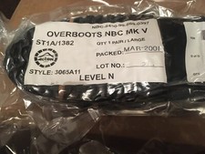 NBC CBRN HAZMAT OVERBOOT