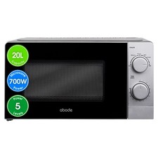 Abode Silver Microwave 700W