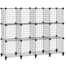 12 Cube Storage Shelf Wire
