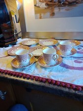 Antique China. Ivy Pattern. Unmarked. Lot. 