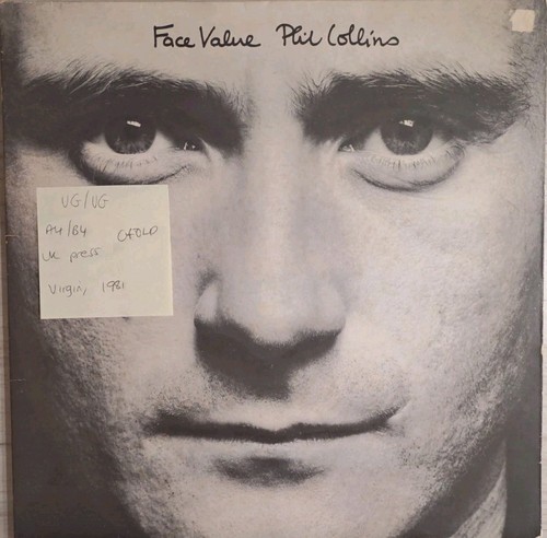 Phil collins face value vinyl - phil,