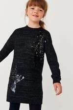 Next Sequin Jumper Dress Size