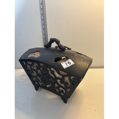 Cast iron tea light/candle