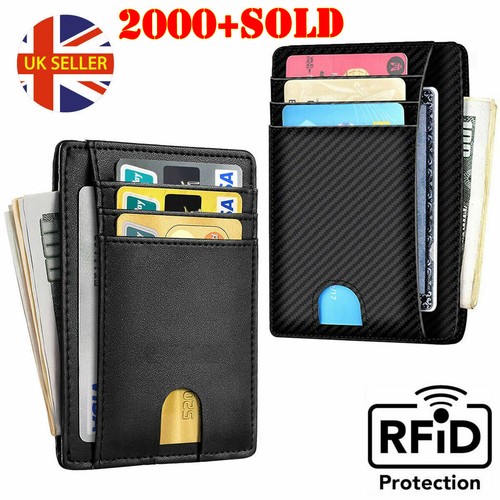 Men anti scan leather slim - men, anti-scan