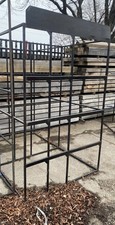 Steel racking warehouse