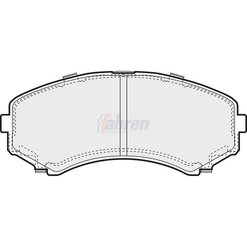 Brake pads for mitsubishi - pads,