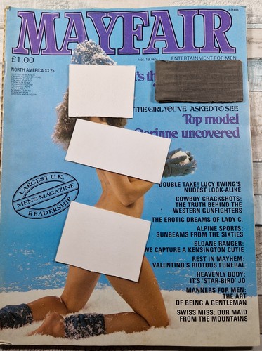 Mayfair magazine 1984 vol - mayfair,
