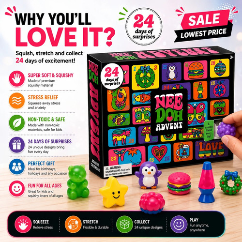 Hot needoh advent calendar - hot,