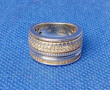 Diamonique Sterling Silver &