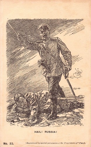 Postcard politics satire - ,