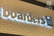 CHANNEL LETTERS - Reverse LED Signs "Halo" Type