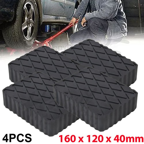 Ramp jacking rubber block - rubber,
