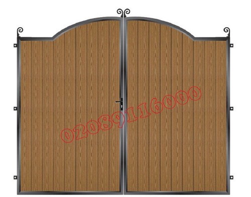 Driveway gates composite - driveway, gates/composite