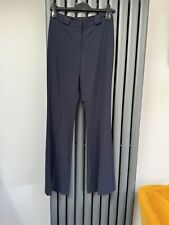 New Ex Chain store Navy blue slim bootcut smart trousers size 6 long
