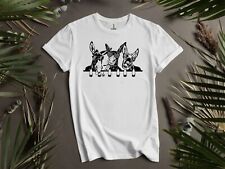 Funny Donkey With Glasses Sketch T-shirt T shirt Men Women Unisex Tshirt K482