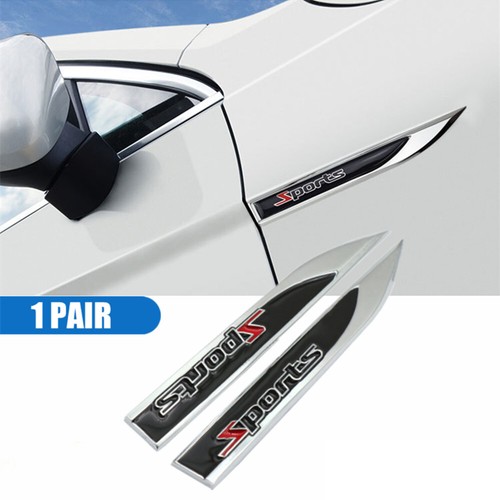 Sports car logo - 3d,