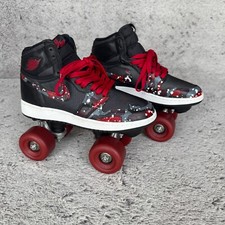 Rare Custom Made Nike Air Jordan 1 Quad Roller Skates Size UK5 VGC