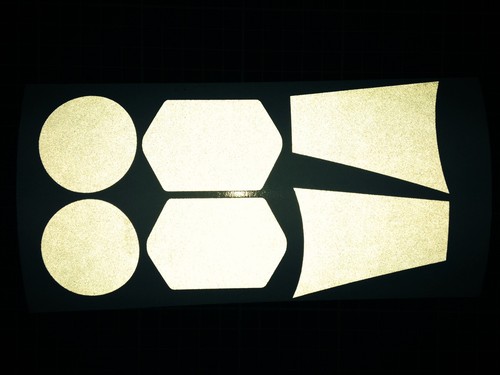Reflective regulation helmet - regulation,