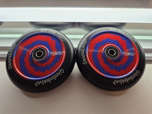 Spanner push scooter wheels
