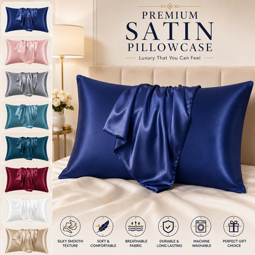 Satin silk pillowcase for - pillowcase,