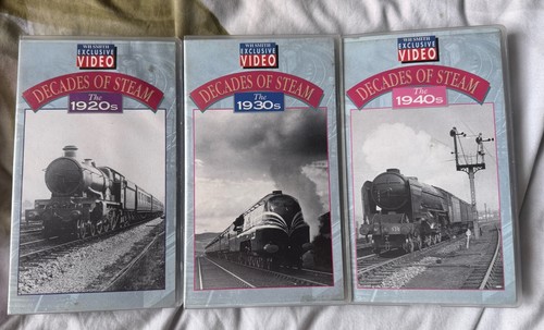 Decades steam vhs 1920 - of,