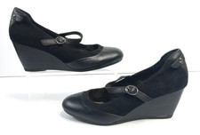 Hush Puppies Black UK 4 Wide
