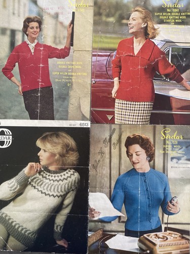 Vintage knitting patterns - vintage,