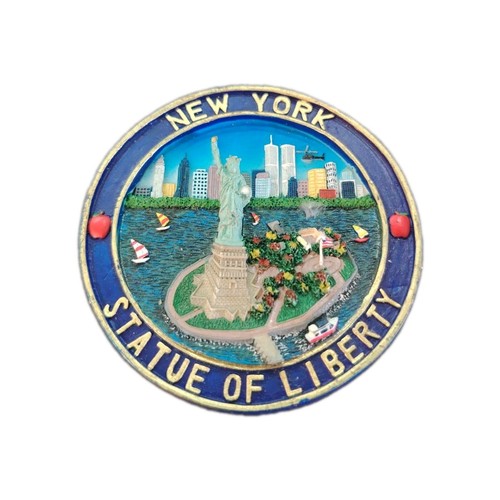 Vintage new york statue - statue, of