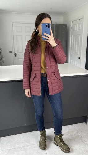 Barbour burgundy quilted - barbour,