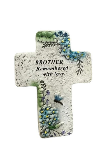 Memorial cross resin grave - memorial,
