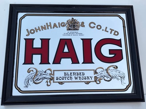 Haig pub mirror vintage - pub,