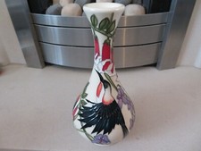 *RARE* MOORCROFT EASTERN SPINEBILL BIRD VASE 80/9 *BOXED* RRP£595*SPECIAL OFFER*