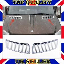 Chrome Bonnet Ventilation Trim 2 pcs ABS For Mercedes SPRINTER W906 2006 to 2018