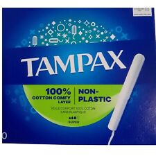 Tampax Tampons Blue Box Super