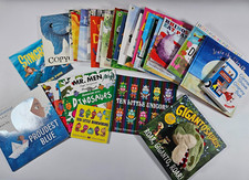 35 x Children Books Bundle Joblot Mr Men Ten Little Unicorns Gigantosaurus