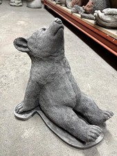 Garden bear statue ornament - statue,