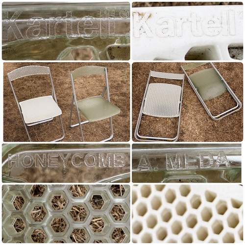 Kartell honeycomb chairs 2 - honeycomb,