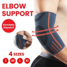 Elbow Support Brace Compression Sleeve For Tennis Golfer Arthritis Pain Relief