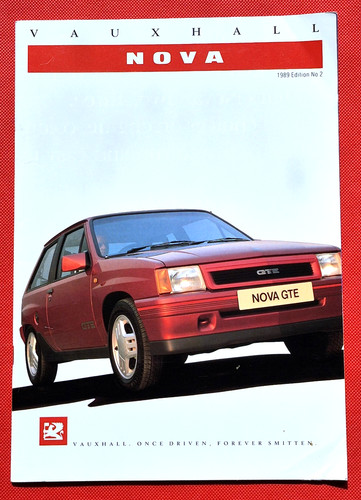 1989 vauxhall nova sales - vauxhall,