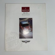 Classic Rover Mini Monte Carlo Fold Out Brochure 