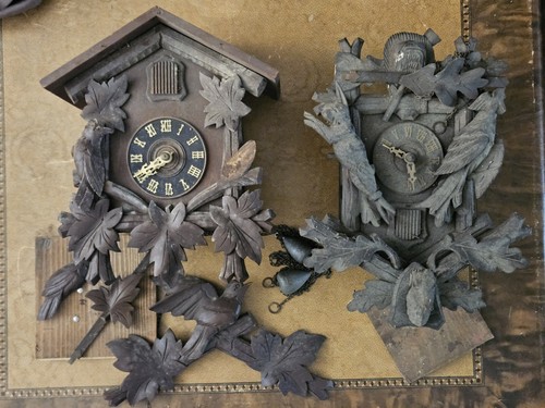 Vintage german cuckoo - german, clocks