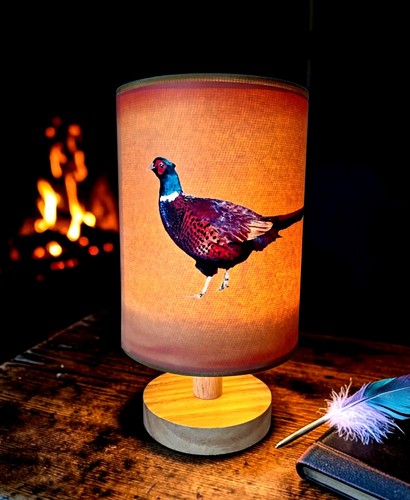 Pheasant table lamp - table,