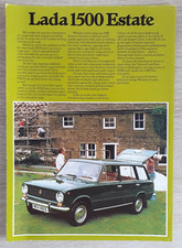 Lada 1500 Estate Leaflet / Brochure c.1978