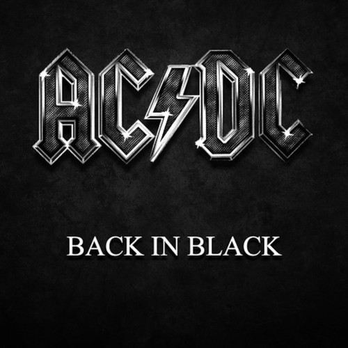 Back black iconic - black",